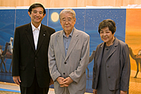 平山郁夫画伯夫妻