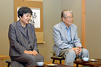 平山画伯ご夫妻
