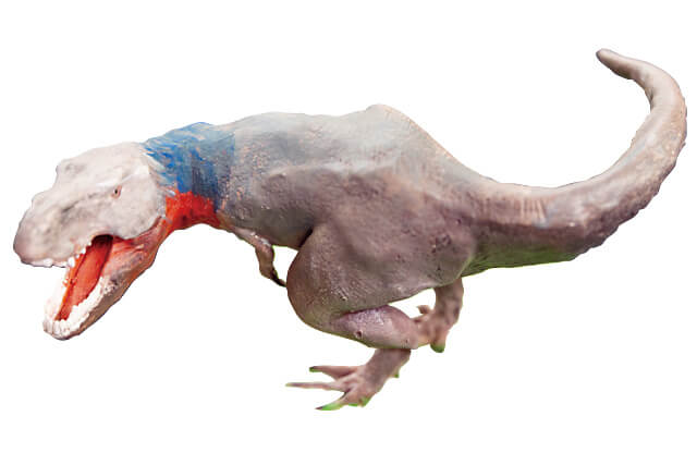 一般向けに販売されている手のひらサイズのティラノサウルス