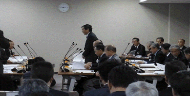 平成26年12月19日に行われた和歌山県・和歌山市政策連携会議の画像です。