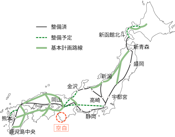 新幹線計画の画像