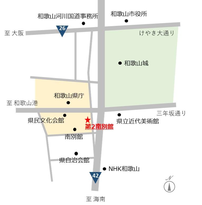 第2南別館 地図