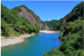 一枚岩の写真