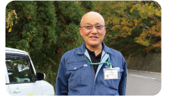 橋本保健所環境監視員　西山好高さんの写真