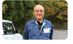 橋本保健所環境監視員 西山好高さんの写真