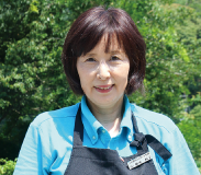 道の駅 さんぴん中津 所長 藤本拓子さんの写真