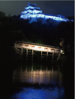 和歌山城ブルーライトアップの写真