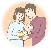 家族のイラスト