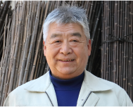 日高町観光協会 会長 金﨑昭仁さんの写真