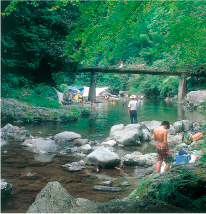 玉川峡の写真