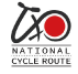 ナショナルサイクルルートのロゴ