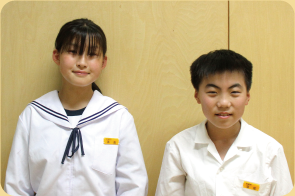 清瀧 結菜さんと、海堀 煌太さんの写真