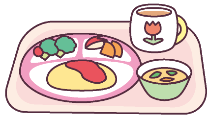 給食のイラスト