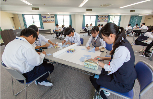 JAグループの職員の人権研修の写真