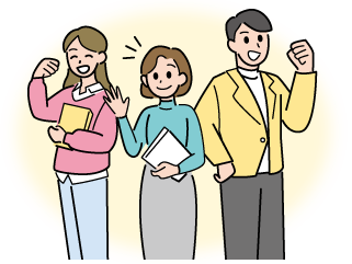 県職員のイラスト