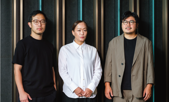 吉本 英樹氏、加藤 峰子氏、Yusuke Murakamiの写真
