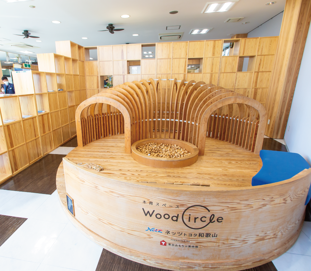 店内キッズコーナーの画像
