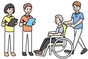 職業訓練のイラスト