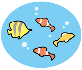 熱帯魚のイラスト