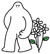 県の環境キャラクター「だったん」イラスト