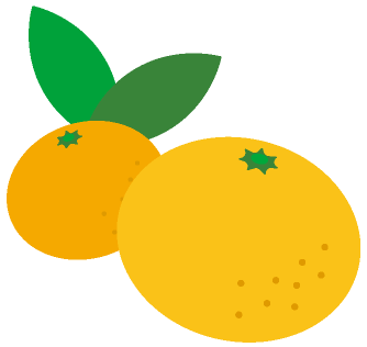 みかんのイラスト