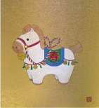 菊蒔絵棗の画像