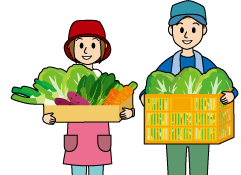 就農イメージイラスト