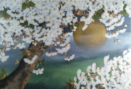 万葉押し花展の写真