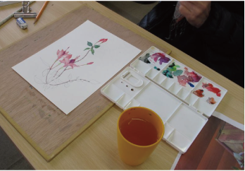 水彩画教室の写真