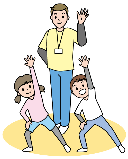 アスレチックアカデミーのイラスト