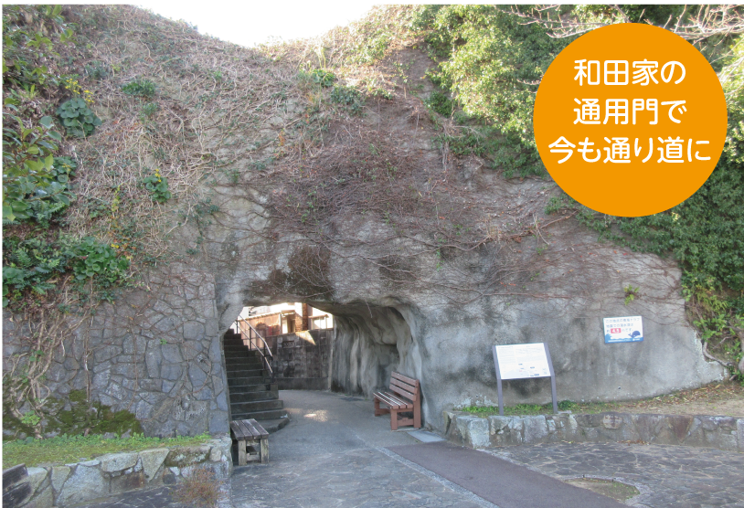 和田の岩門