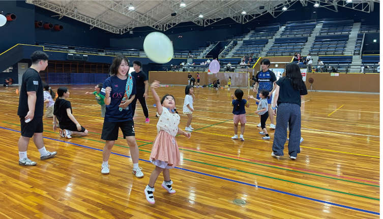 子供を対象としたスポーツ活動の画像