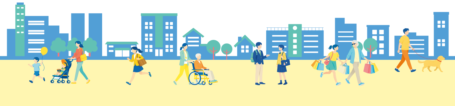 街並みイラスト