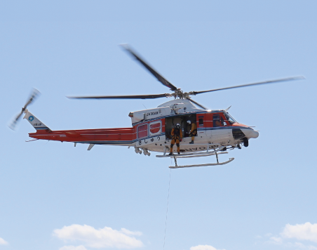 災害訓練の様子