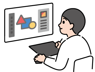 職業訓練のイラスト