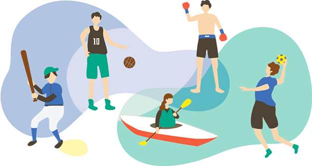 スポーツのイラスト