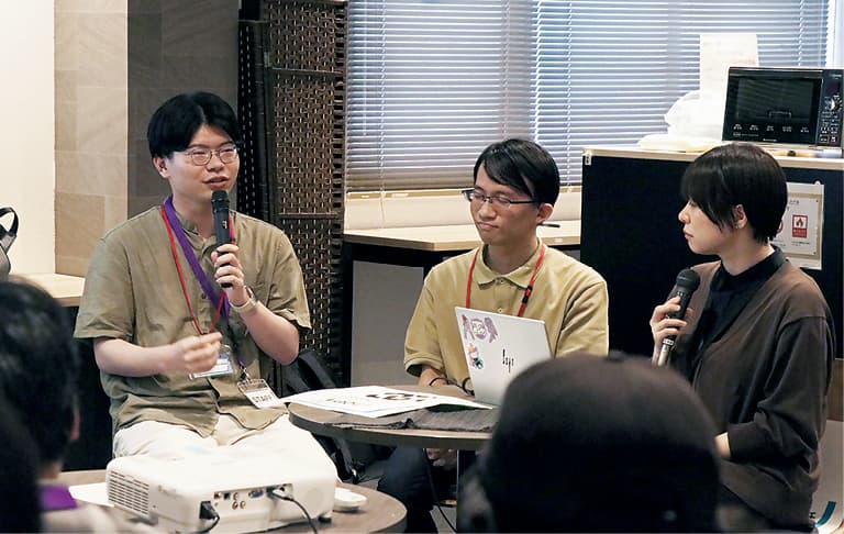 写真:GGXでの活動の様子