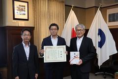 南海化学株式会社様から企業版ふるさと納税による御寄附をいただきました