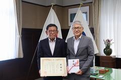 株式会社小池組様から、大阪・関西万博教育旅行参加支援事業への御寄附をいただきました