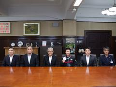 2025年世界カデ柔道選手権大会優勝選手表敬訪問