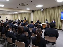 和歌山県立医科大学県民医療枠・地域医療枠1年生との懇談会