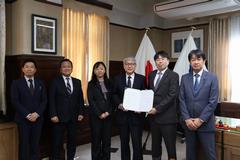 FM新宮との協定締結式