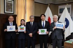 JICA海外協力隊表敬訪問