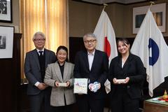 ブラジル・アルゼンチン和歌山県人会派遣生表敬訪問