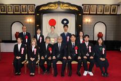 私立専修学校各種学校卒業予定の優秀者に対する知事賞授与式