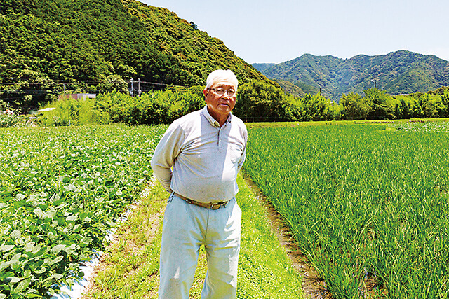 定年後から本格的に農業を始めた阿部さん