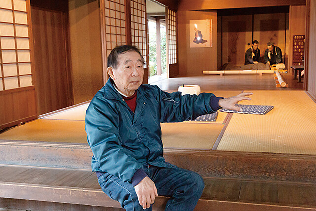 テキストを監修した“青洲の里”評議員の谷脇誠さん