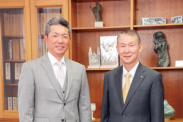 知事対談のイメージ。福岡ソフトバンクホークス監督 小久保 裕紀氏と和歌山知事
