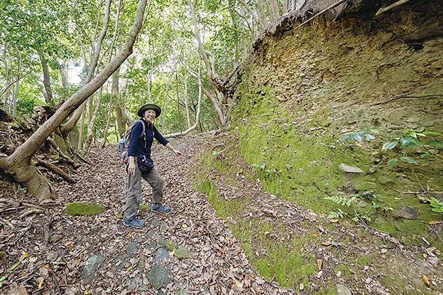 大辺路刈り開き隊として活動される様子