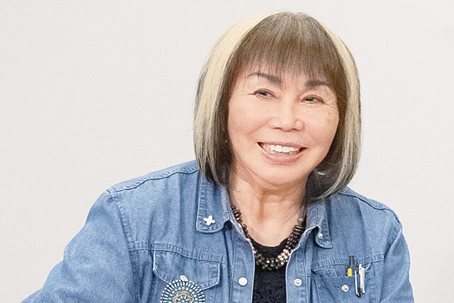 対談中の竹中ナミ氏